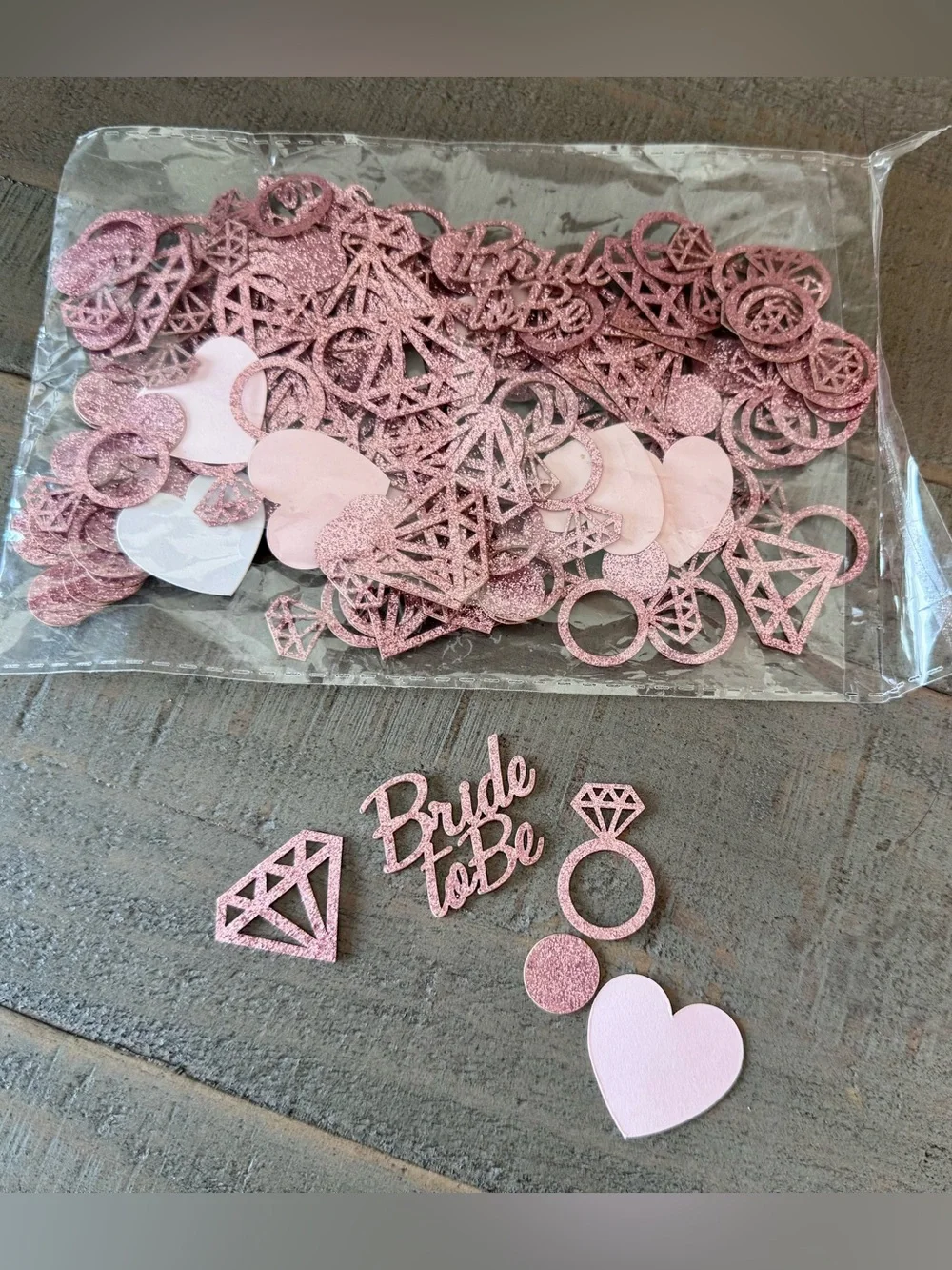 Bride to Be Set for Bridal Shower, Bachelorette: Veil, Sash, Tattoos, Confetti..